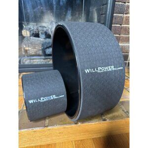 WillPower Health & Wellness Yoga Wheel Set 12 Inch 6 Inch Combo